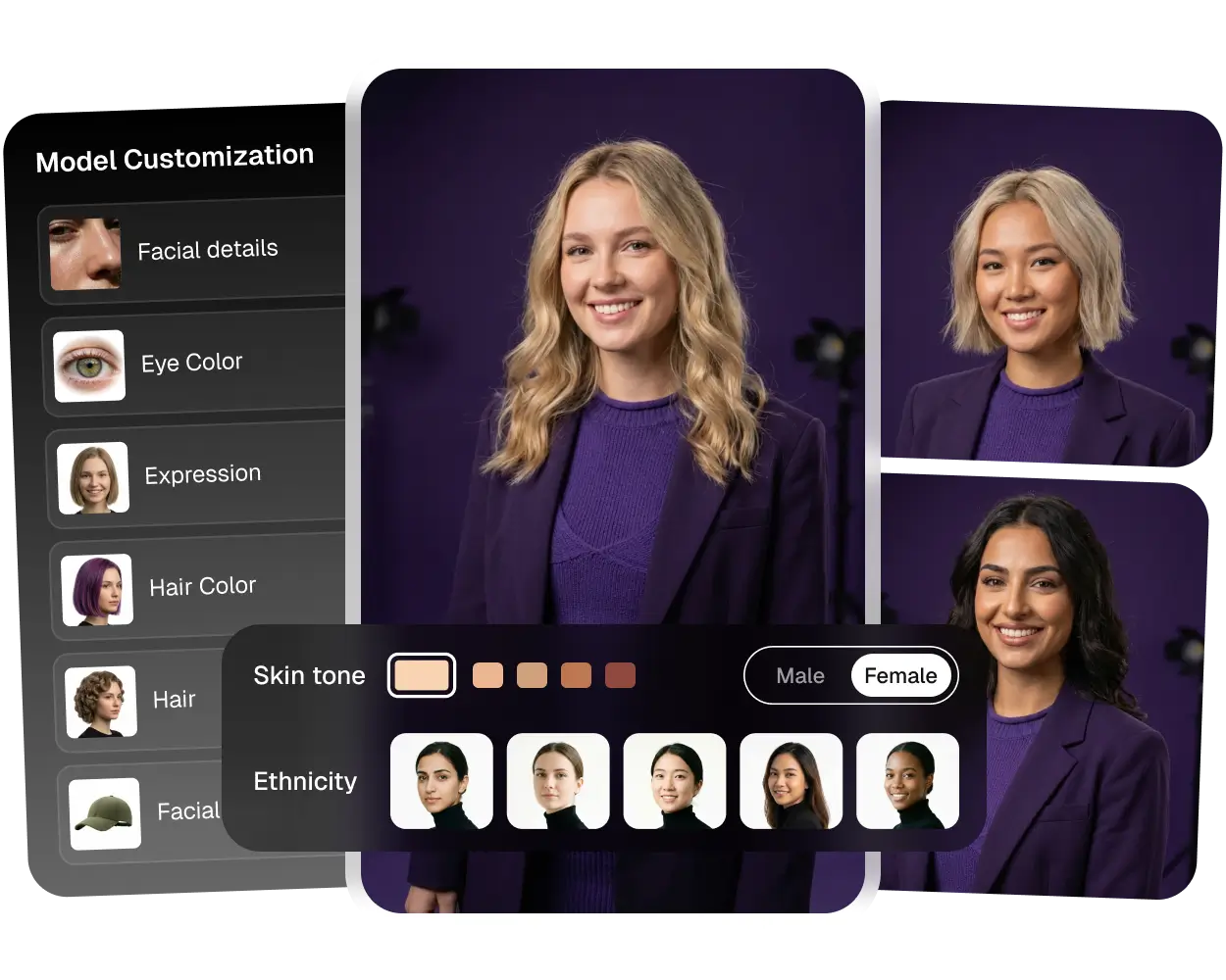 海量模板與網紅素材庫